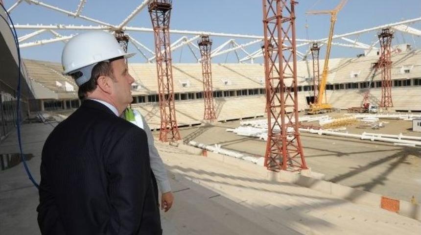 Spor Genel M&uuml;d&uuml;r&uuml; Mehmet Baykan Trabzon&rsquo;daki Spor Tesislerinde İncelemelerde Bulundu