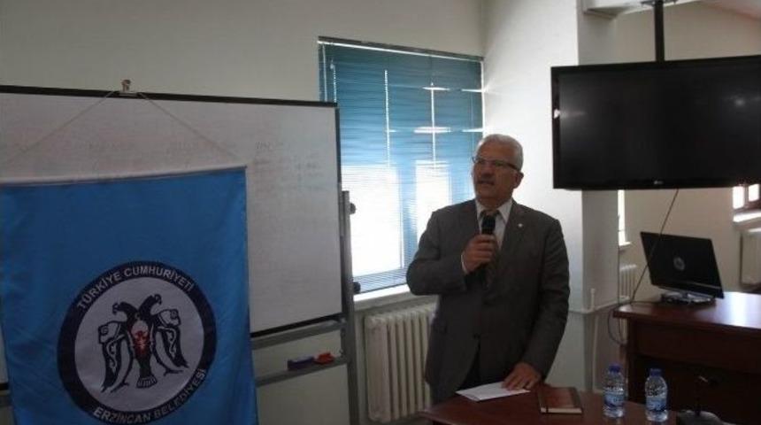 Erzincan Belediyesi Personel Eğitimlerine Devam Ediyor