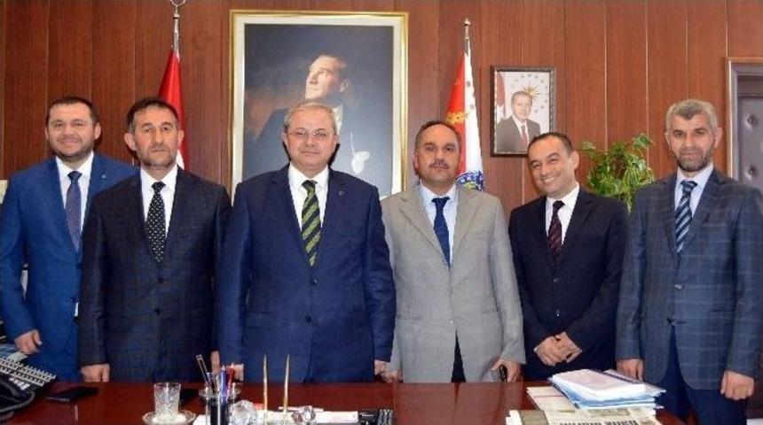 Aydın Diva-sen, İl Emniyet M&uuml;d&uuml;r&uuml; B&ouml;ğ&uuml;rc&uuml;&rsquo;y&uuml; Ziyaret Etti