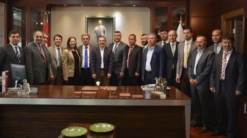 Emirdağlılar Başkan Ata&ccedil;&rsquo;ı Ziyaret Etti