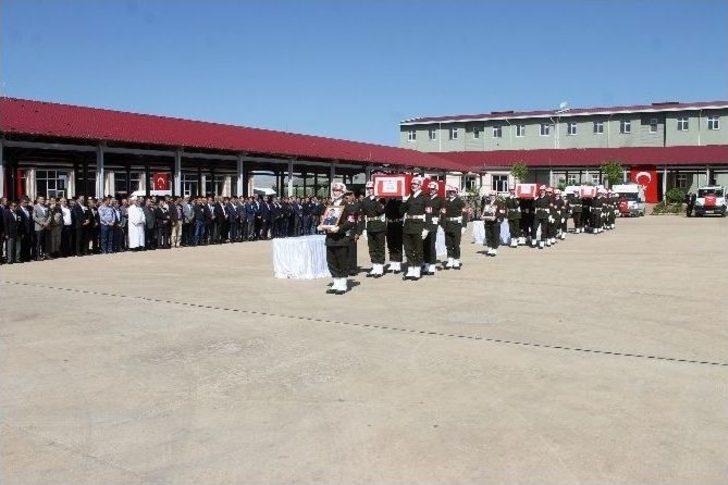 Savur Şehitleri Memleketlerine Uğurlandı G1