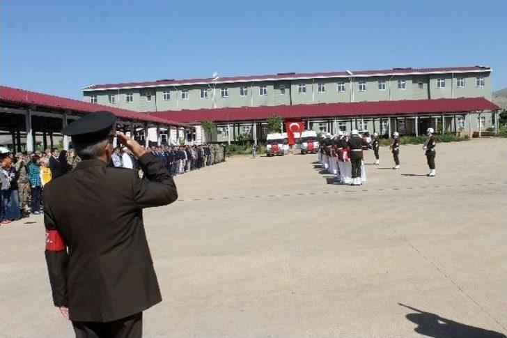 Savur Şehitleri Memleketlerine Uğurlandı G2