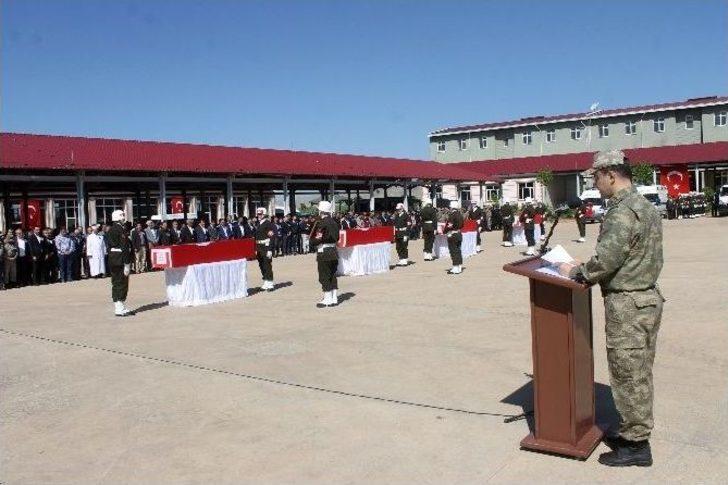 Savur Şehitleri Memleketlerine Uğurlandı G5