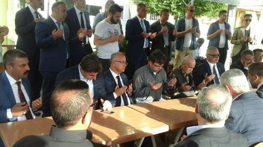 Mhp&rsquo;li Başkanlardan Şehidin Baba Ocağına Taziye Ziyareti