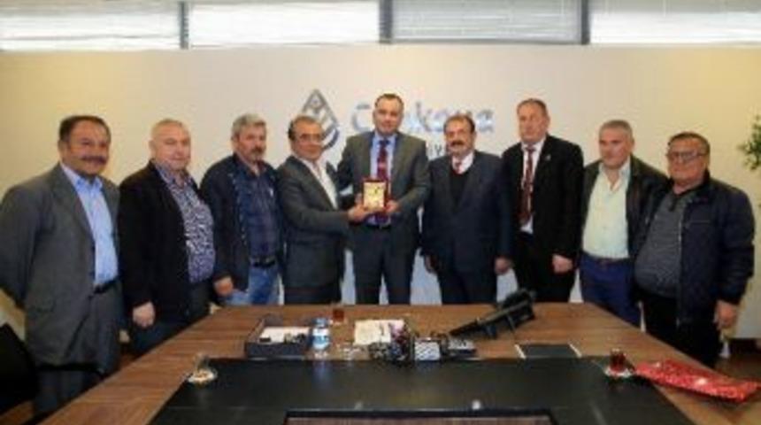 &Ccedil;ankaya Belediye Başkanı Alper Taşdelen, Esnafı Makamında Ağırladı