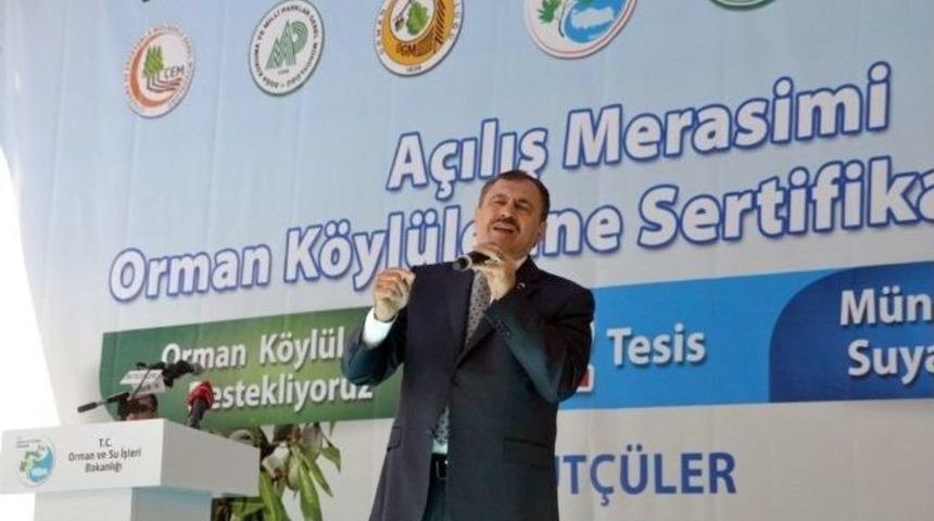 Bakan Eroğlu: "su Akıyor Biz Yapıyoruz"