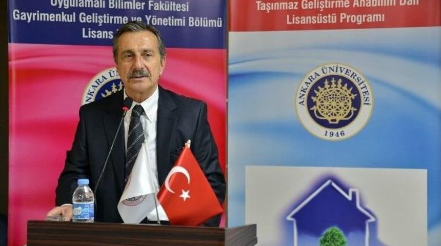 Başkan Ata&ccedil; Ankara &Uuml;niversitesi&rsquo;nde Seminere Katıldı