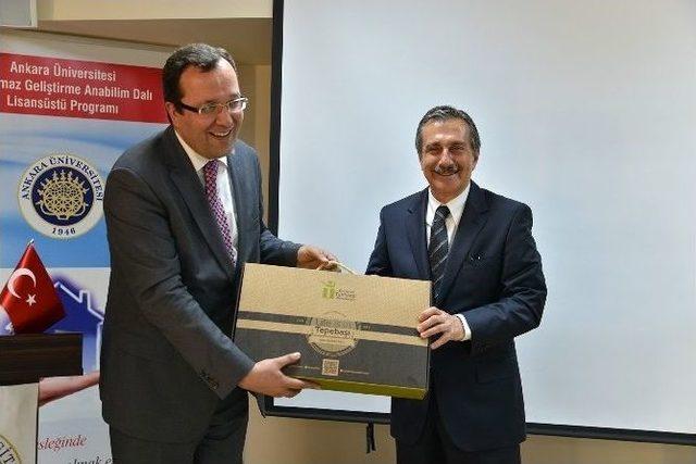 Başkan Ataç Ankara Üniversitesi’nde Seminere Katıldı