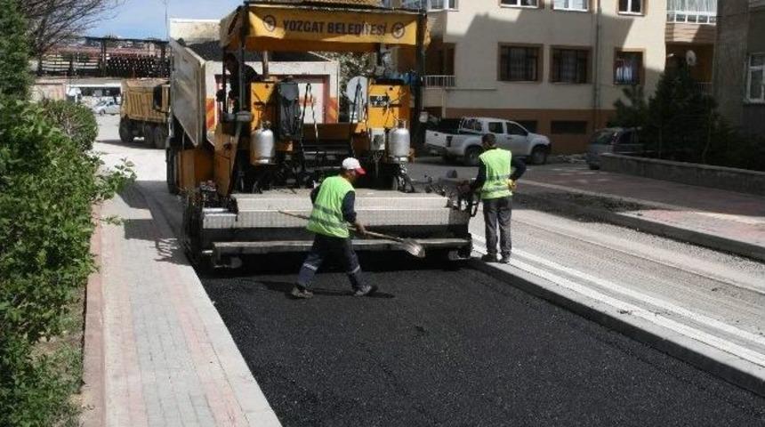 Yozgat Belediyesi Asfalt &Ccedil;alışmalarına Başladı