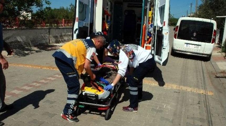 Trakt&ouml;rle Eşini Ezdi