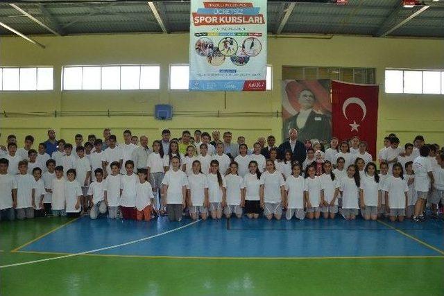 Nazilli’de 23 Nisan Spor Şenlikleri Başladı