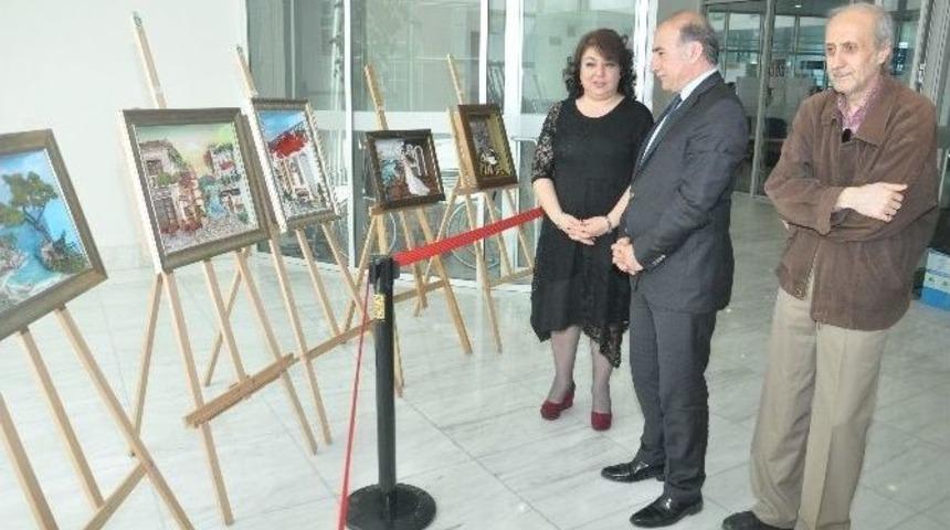 Merinos Akkm&rsquo;de Ahşap R&ouml;lyef Sergisi