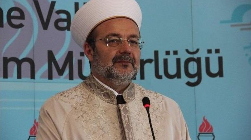 Diyanet İşleri Başkanı G&ouml;rmez: &ldquo;m&uuml;sl&uuml;manlar &Ccedil;ok B&uuml;y&uuml;k Bir Tehlikeyle Karşı Karşıya&rdquo;