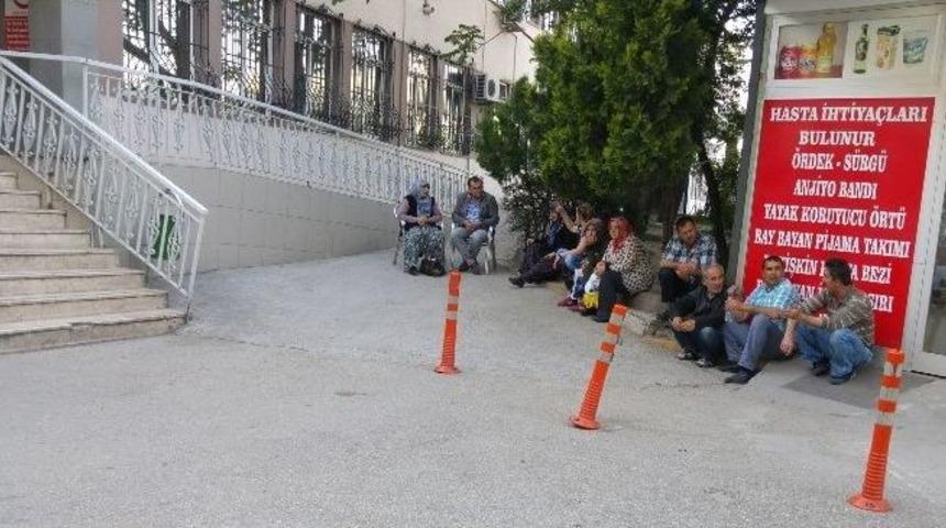 Hastanede Yangın Paniği