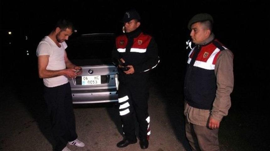 Motosikletli Jandarma Timlerinden Huzur Uygulaması