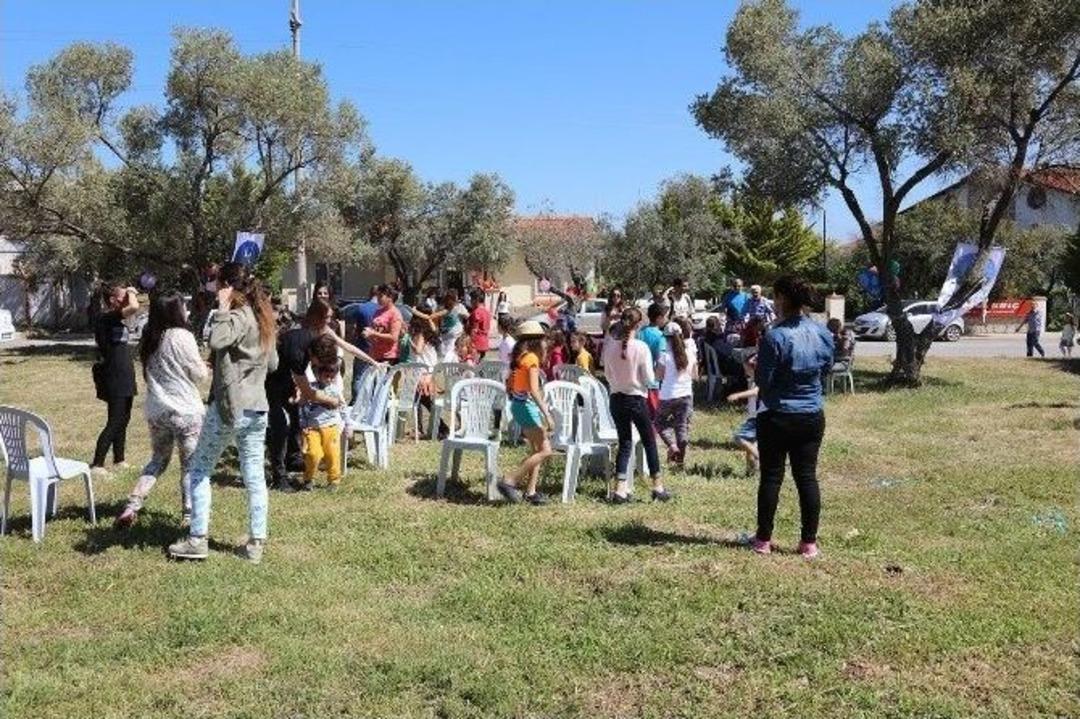 &Ccedil;ocuklar U&ccedil;urtma U&ccedil;urmanın Keyfini Yaşadı