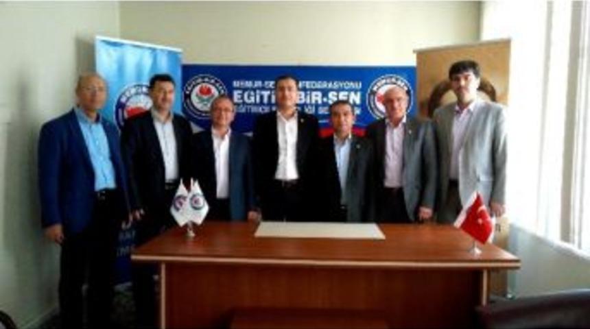 Eğitim Bir-sen Manisa Şube Başkanı Mesut &Ouml;ner: