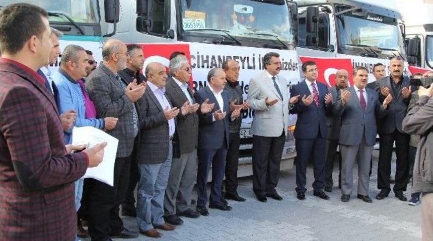 Cihanbeyli&rsquo;den Ter&ouml;r Mağdurlarına Yardım