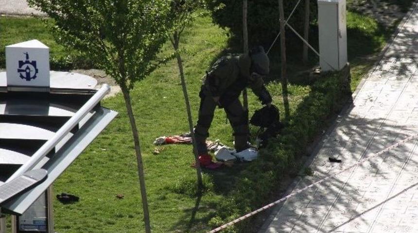 F&uuml;nye İle Patlatılan Ş&uuml;pheli Paketten Kadın Giysileri &Ccedil;ıktı