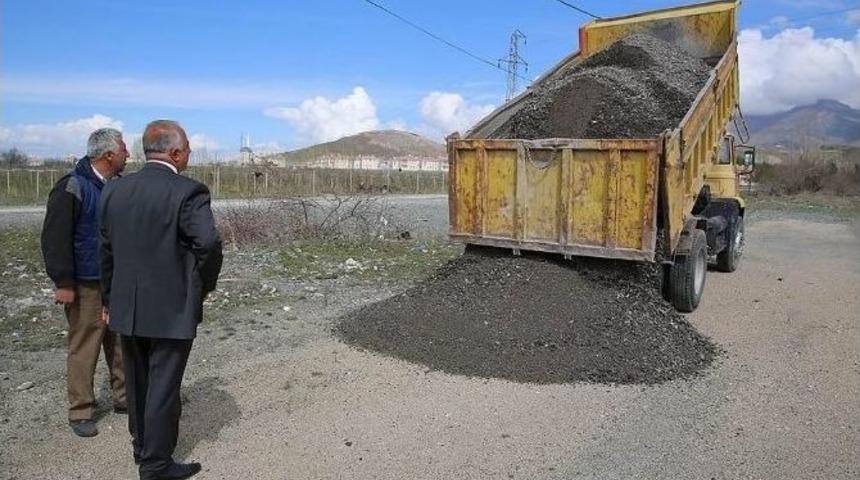 &Uuml;z&uuml;ml&uuml;&rsquo;de Asfalt &Ccedil;alışması Hazırlıkları Başladı