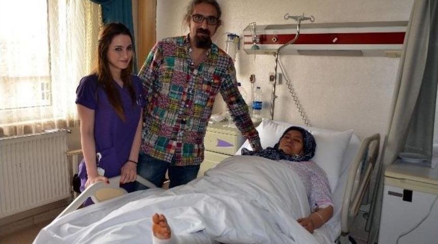 65 Yaşındaki Hastaya Ayak Bilek Protezi Takıldı