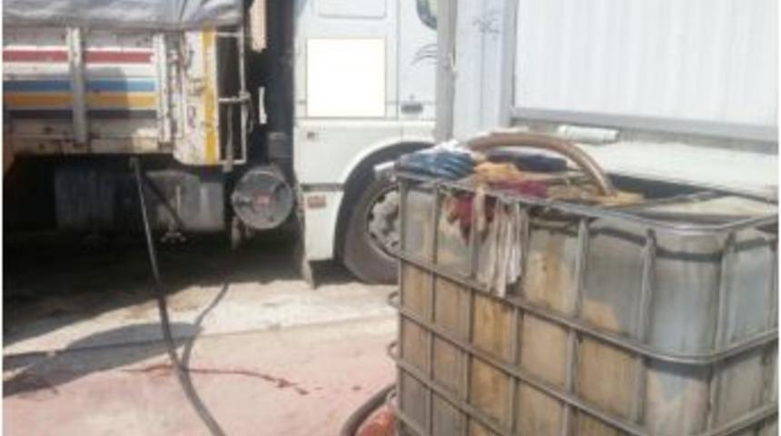 Denizli&rsquo;de 6 Ton Ka&ccedil;ak Akaryakıt Ele Ge&ccedil;irildi