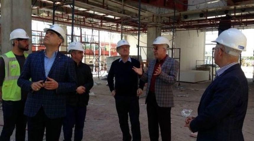 Adana Heyeti Kto&rsquo;nun Yeni Hizmet Binası İnşaatını İnceledi