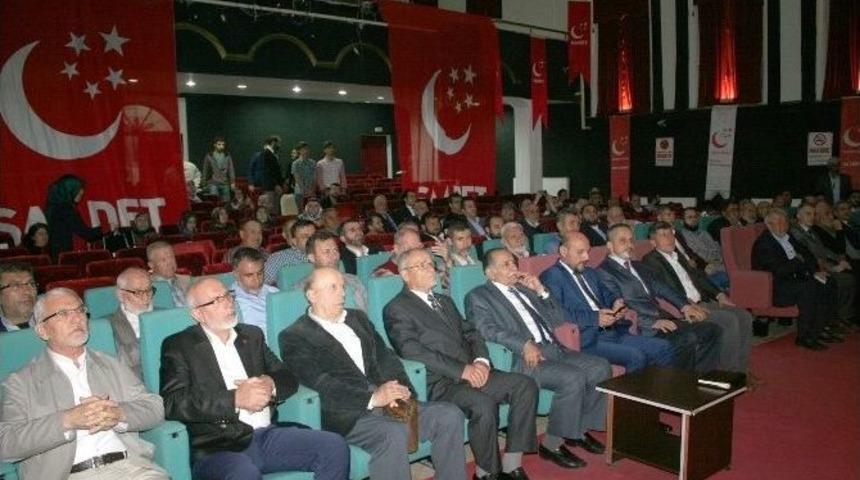 Mudanya&rsquo;da Saadet Partisi Sakin&rsquo;le Devam