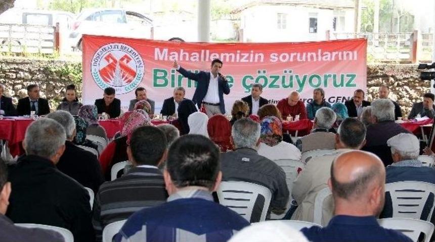 D&ouml;şemealtı Mahalle Toplantıları