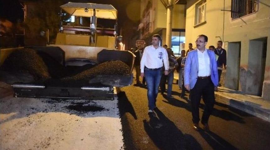 Uşak Belediyesi&rsquo;nin Yol Hizmetleri 24 Saate &Ccedil;ıktı