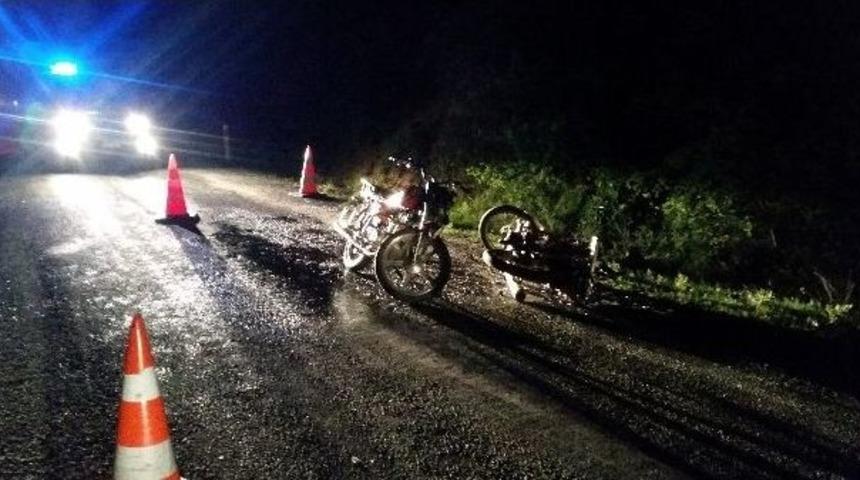 (&ouml;zel) Tire&rsquo;de İki Motosiklet &Ccedil;arpıştı: 1 &Ouml;l&uuml;, 3 Yaralı