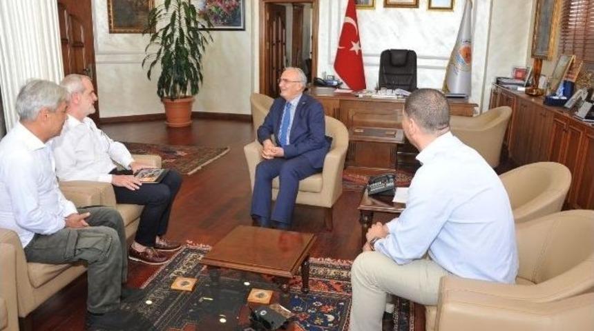 Trans Anatolia Organizasyon Heyeti, Başkan Yılmaz&rsquo;ı Ziyaret Etti