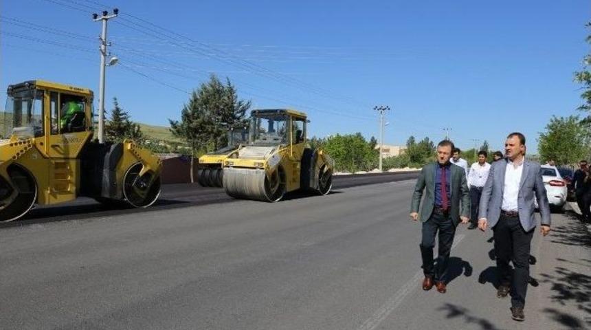 Kilis Yoluna Yeni Asfalt