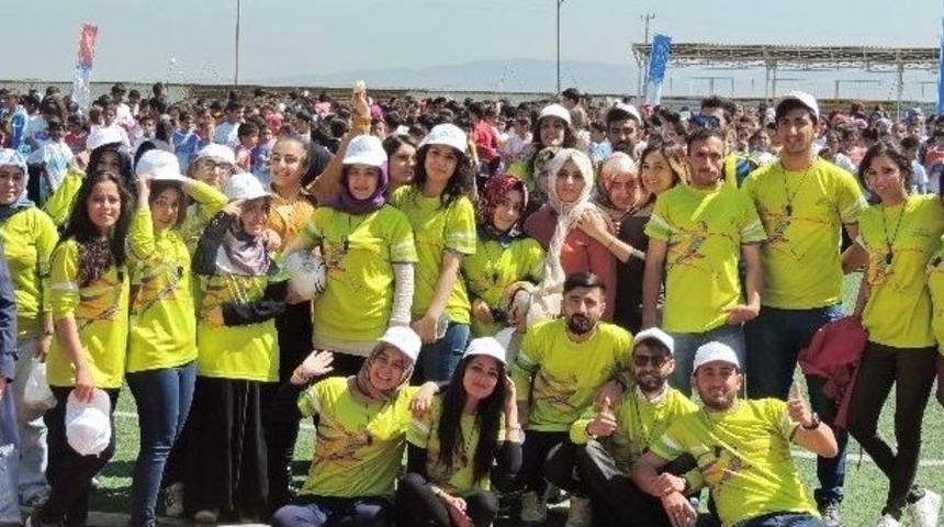 Tdp &Ouml;ğrencilerinden Spor Şenliklerine Destek