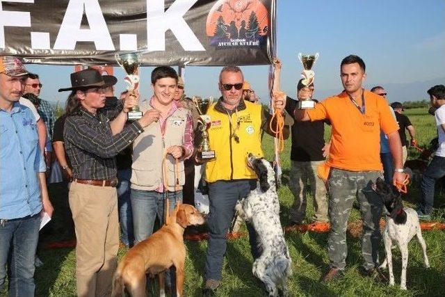 Fermalı Av Köpekleri Yarışması Şölen Havasında Geçti