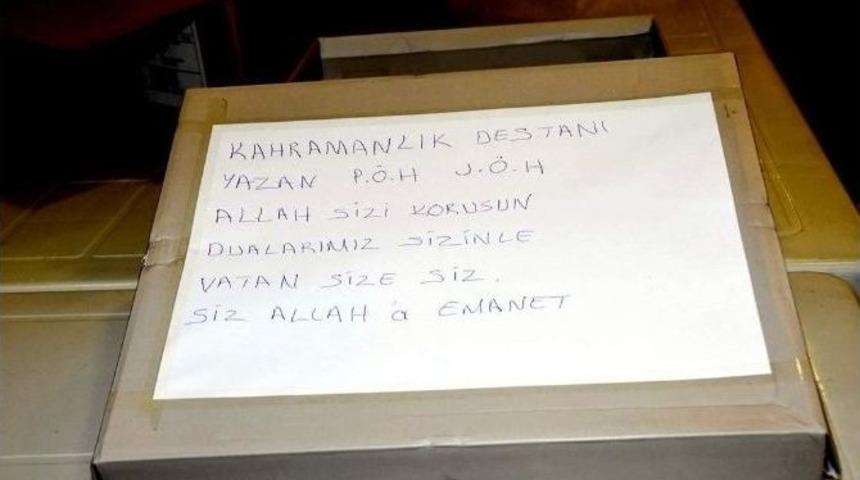 Antalyalı Polis Eşlerinden Mardin&rsquo;deki Polislere Gıda Ve İhtiya&ccedil; Malzemesi