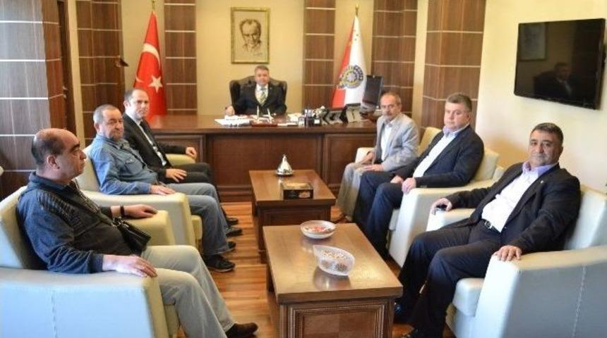 İl Emniyet M&uuml;d&uuml;rl&uuml;ğ&uuml;&rsquo;ne Ziyaretler