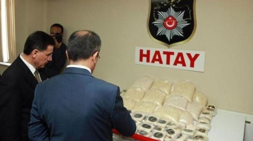 Hatay’da Büyük Uyuşturucu Operasyonu