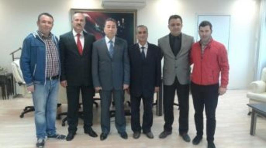 Gazetecilerden Emniyete Kuruluş Yıld&ouml;n&uuml;m&uuml; Ziyareti