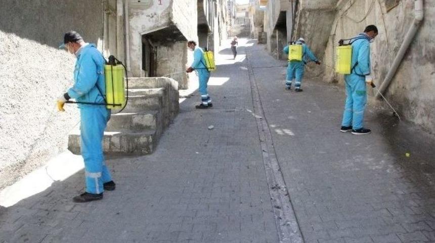 Eyy&uuml;biye Belediyesi İla&ccedil;lama &Ccedil;alışmalarını S&uuml;rd&uuml;r&uuml;yor