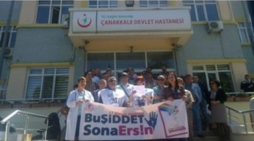 Tabip Odası &Ccedil;anakkale Şubesi Ersin Arslan&rsquo;ı Unutmadı