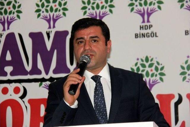 Demirtaş Bingöl’de