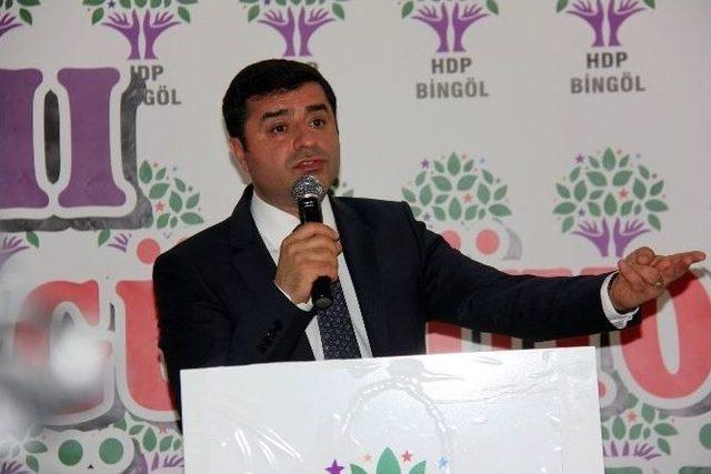 Demirtaş Bingöl’de