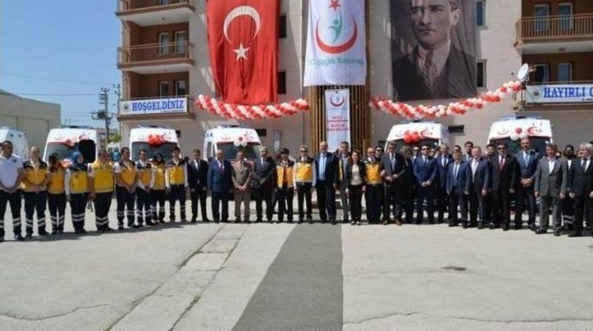 Bolu&rsquo;da 8 Ambulans Hizmete Girdi