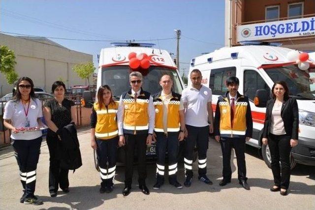 Bolu’da 8 Ambulans Hizmete Girdi