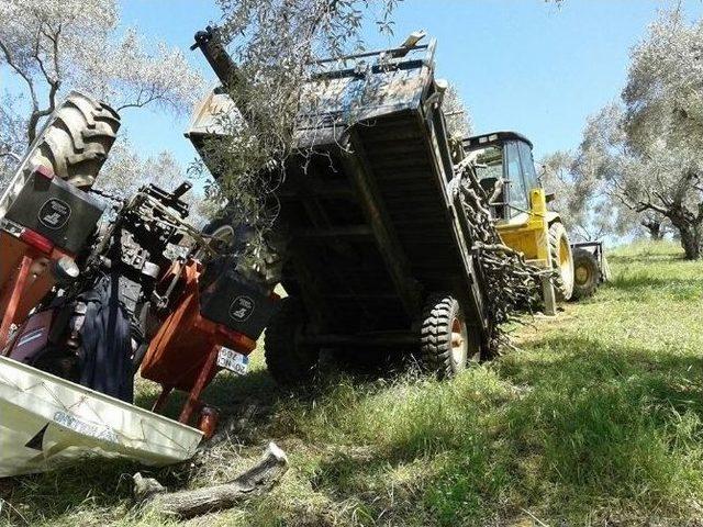 Aydın’da Traktör Kazası