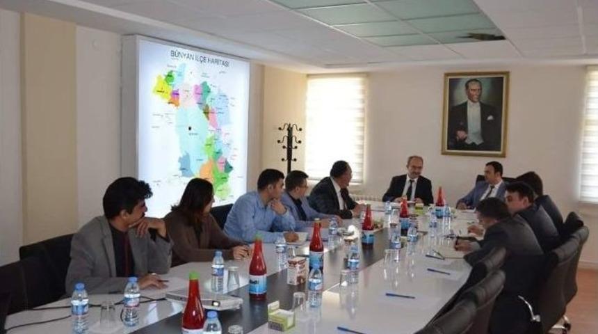 Başkan Şinasi Gülcüoğlu Oran Genel Sekreterini Misafir Etti