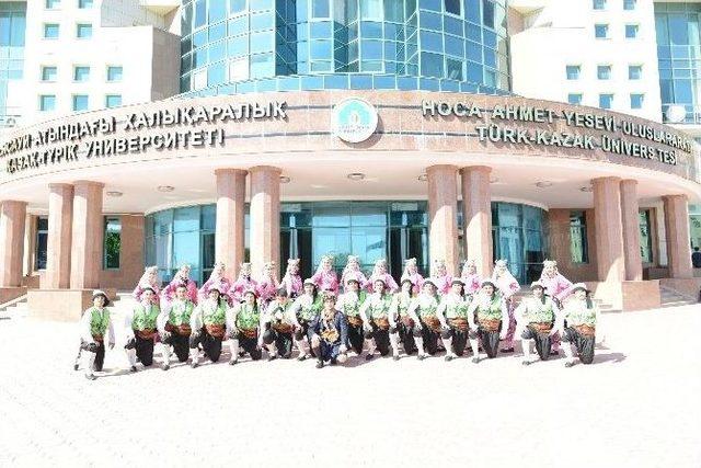 Kazakistan’da Bartın Üniversitesi Rüzgarı Esti