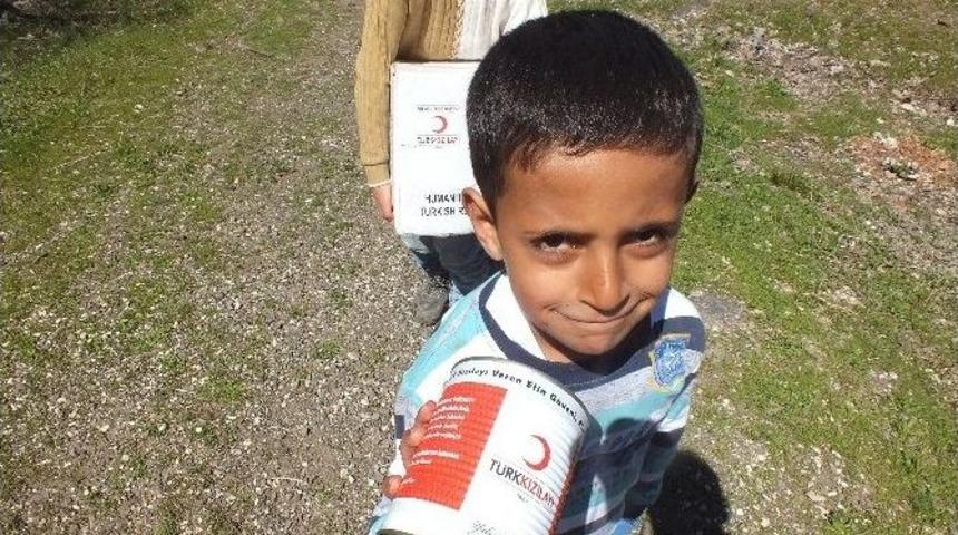 Kızılay&rsquo;dan 50 Aileye Yardım