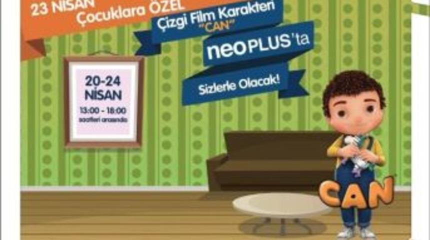 &Ccedil;izgi Film Karakteri &lsquo;can&rsquo; Neoplus&rsquo;ta